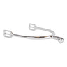 Éperons à extrémité arrondie plaqués chrome Sprenger 30 mm