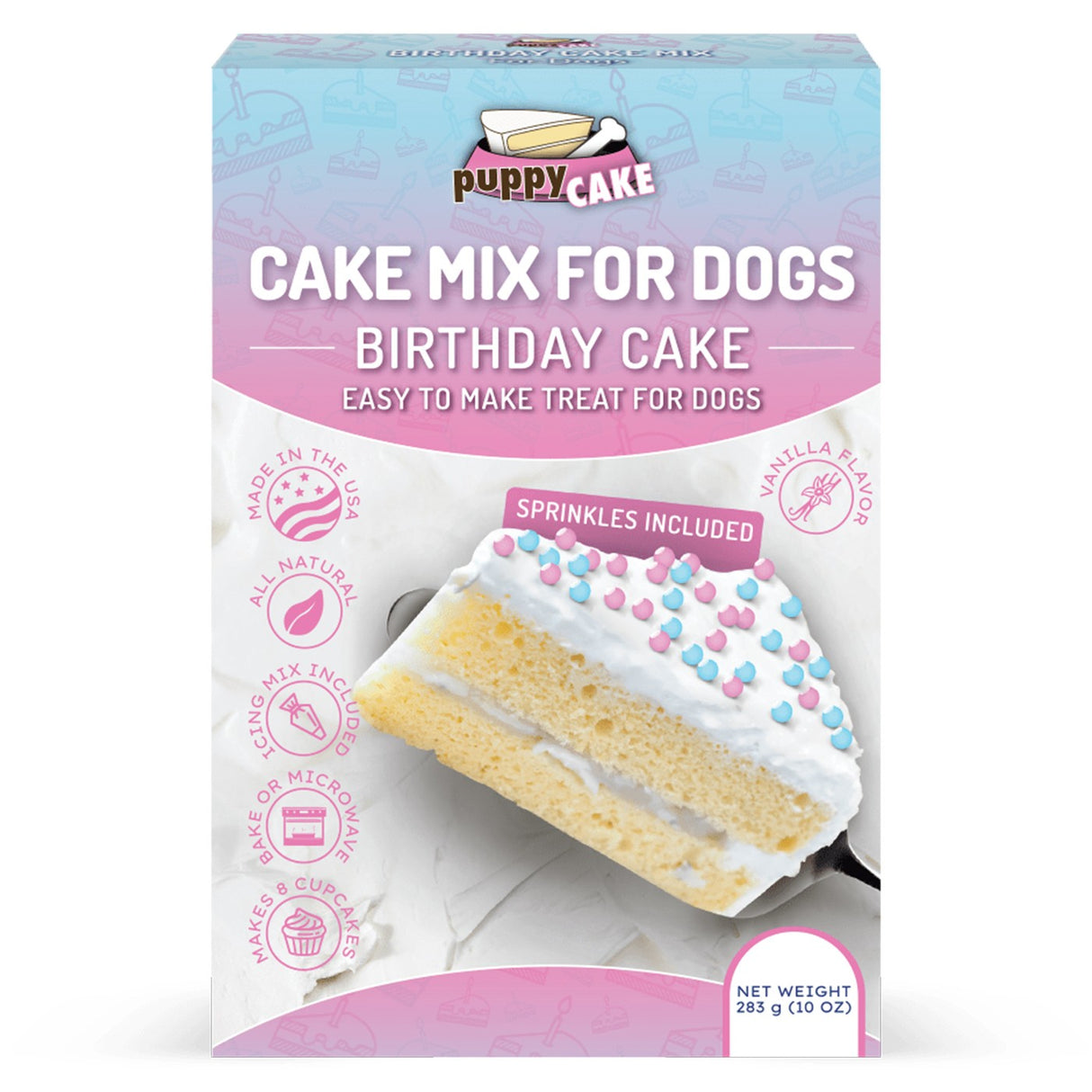Puppy Cake Birthday Cake Mix 10 oz.