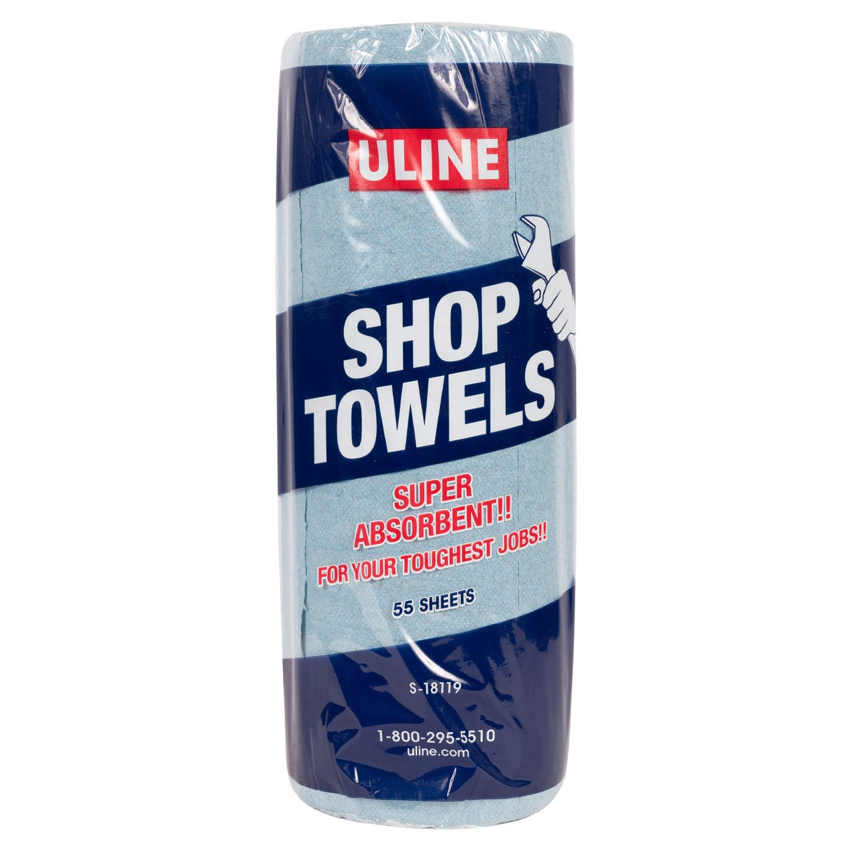 Uline Shop Towels Roll - 55 Sheets