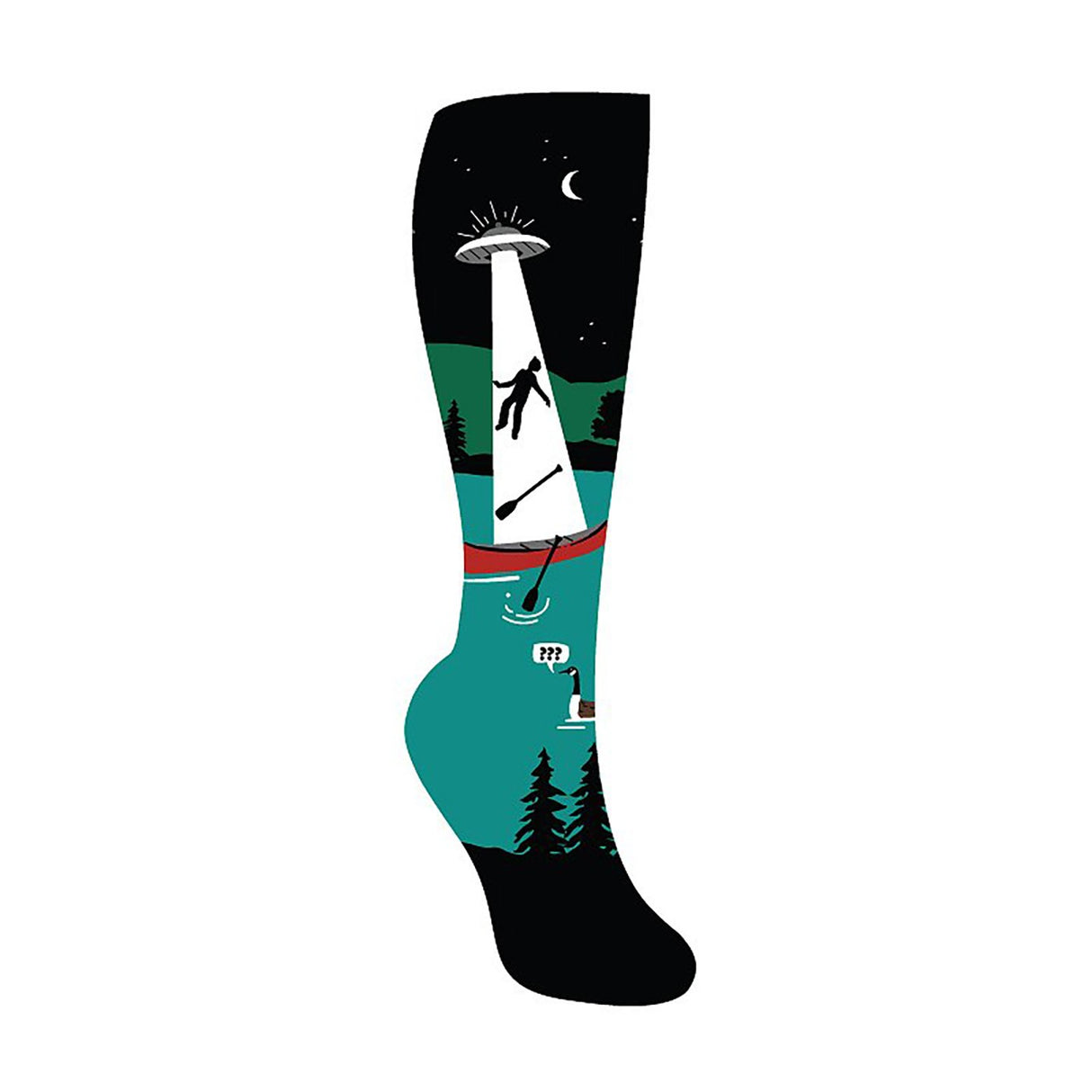 Sock It To Me Out of Boaty Experience Glow In the Dark Knee High Socks