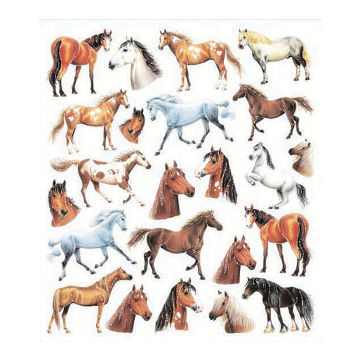 Kelley & Co Horses & Horseheads Stickers