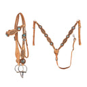 Tough1 Serenity Brow Headstall & Breast Collar Set