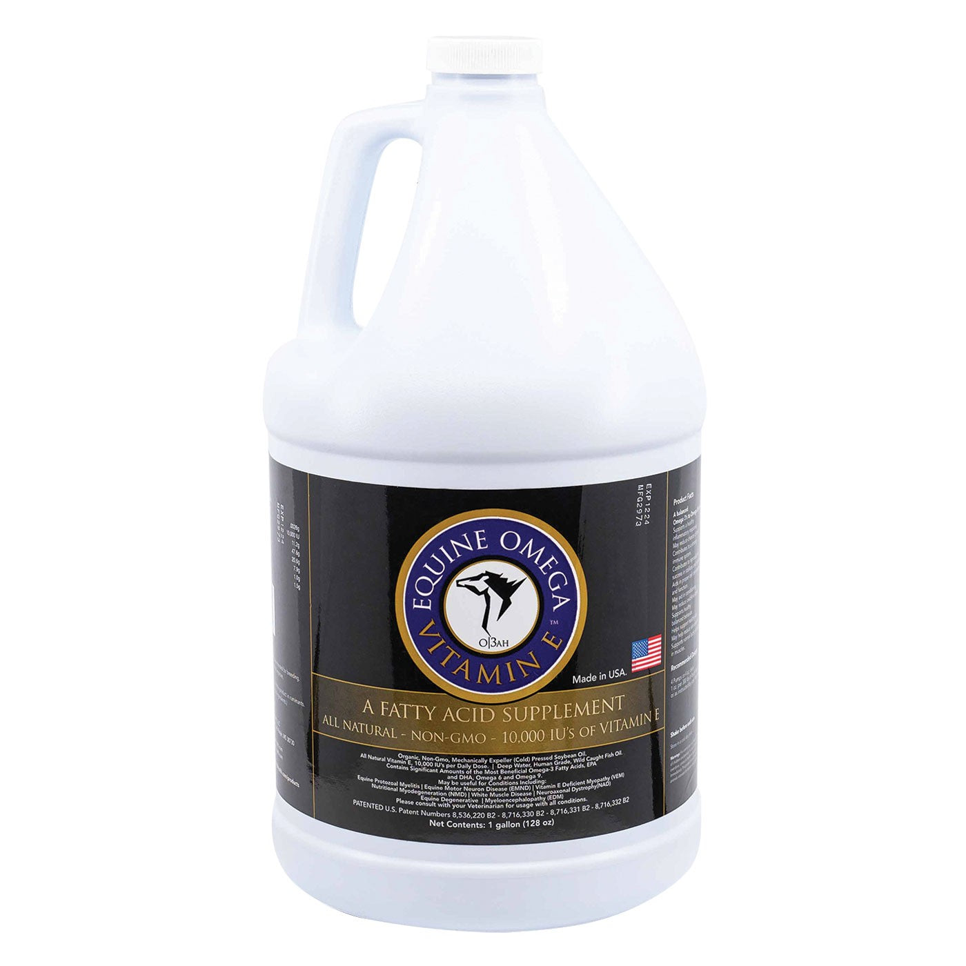 Equine Omega Vitamin E Gallon Greenhawk Equestrian Sport