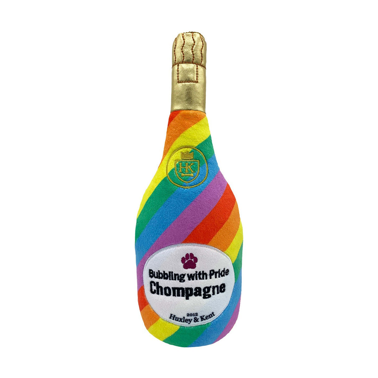 Lulubelles Power Plush Bubbling W/ Pride Dog Toy