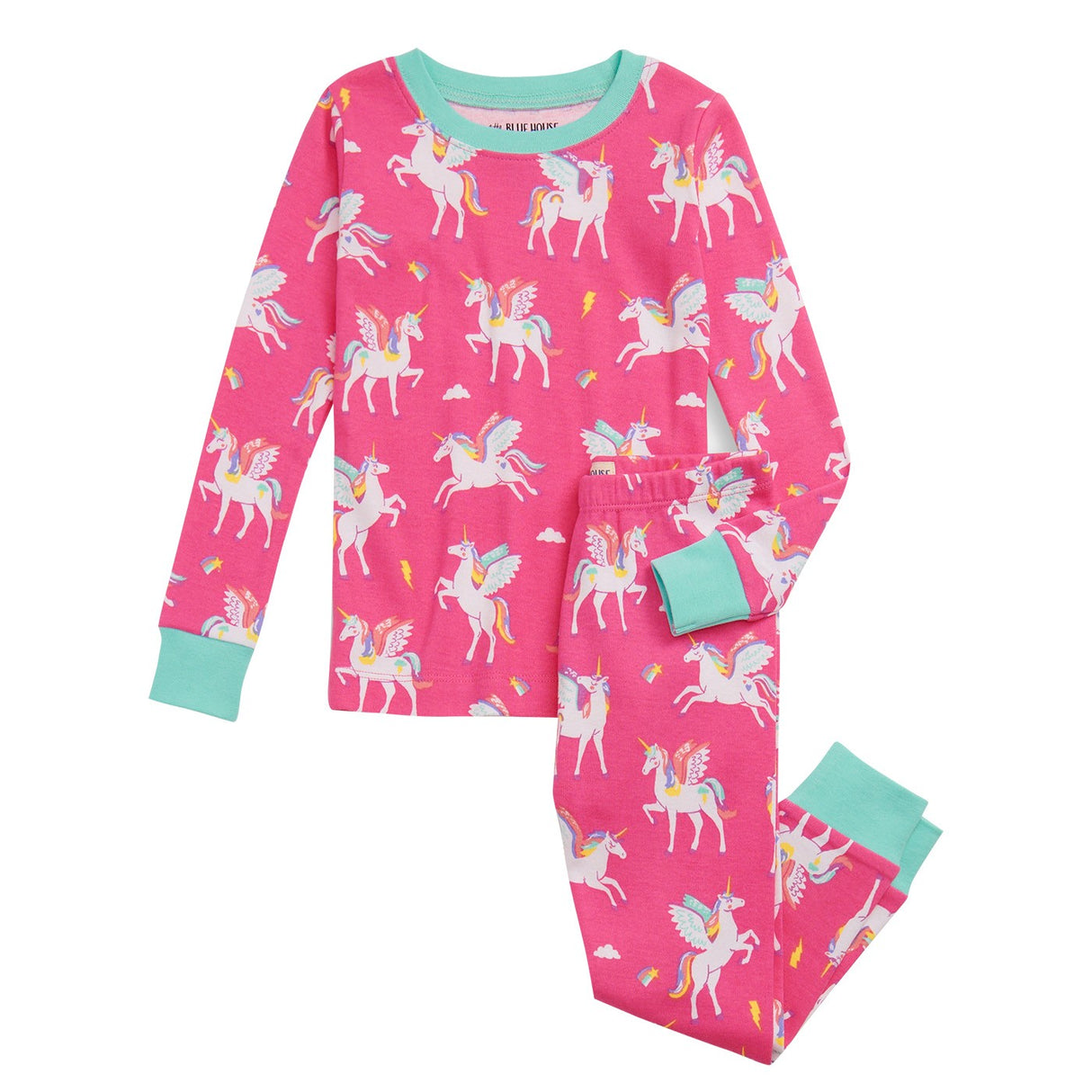 Hatley Rainbow Pegasus Pajama Set - Kids'