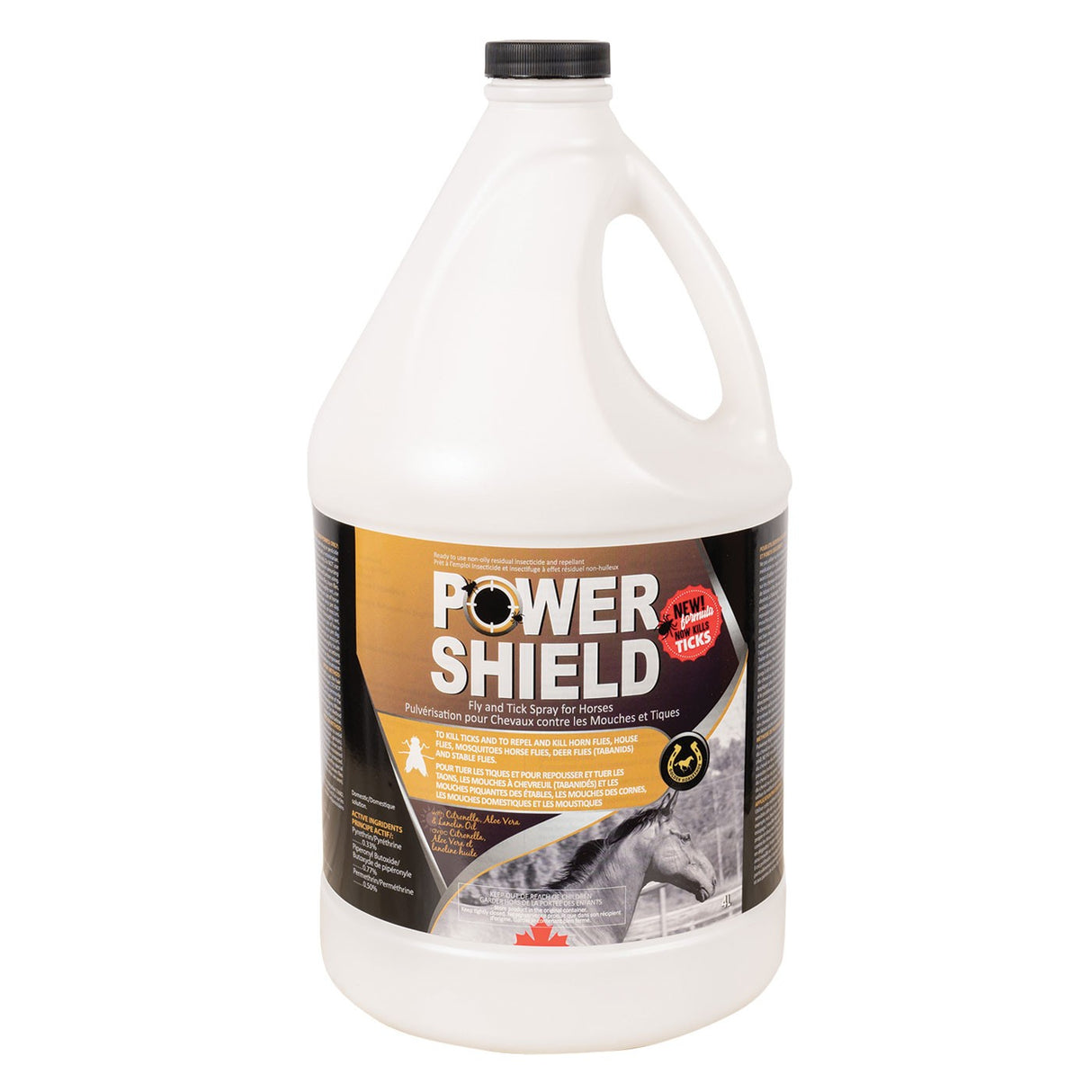 Spray anti-mouches Power Shield Golden Horseshoe 4 L