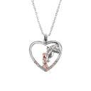 Collier Cinto fille et cheval