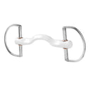 Beris Dee Ring Konnex Tongue Port Snaffle Soft Bit