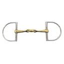 AJR Dee Ring Golden Double Jointed Bit W/ Lozenge
