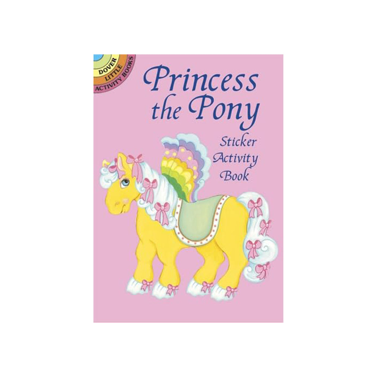 Livre d'activités avec autocollants Princesse le poney