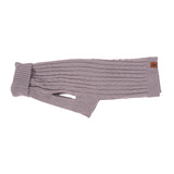 Shedrow K9 Brentwood Pull en tricot torsadé pour chien Plus