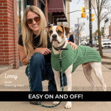 Shedrow K9 Brentwood Pull en tricot torsadé pour chien Plus