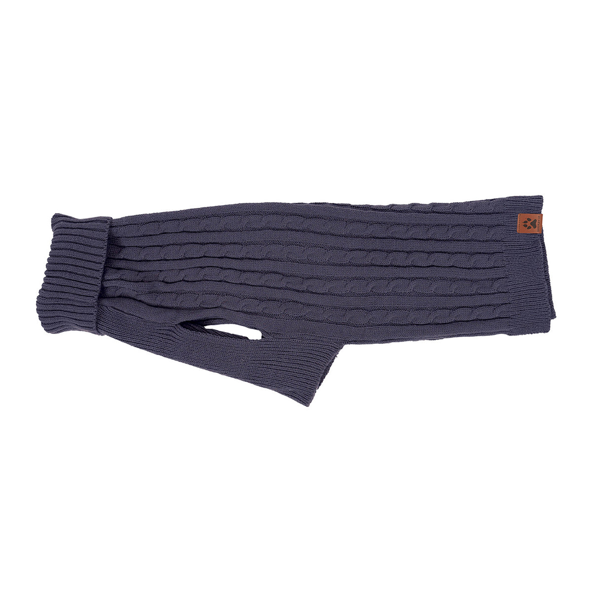 Shedrow K9 Brentwood Pull en tricot torsadé pour chien Plus