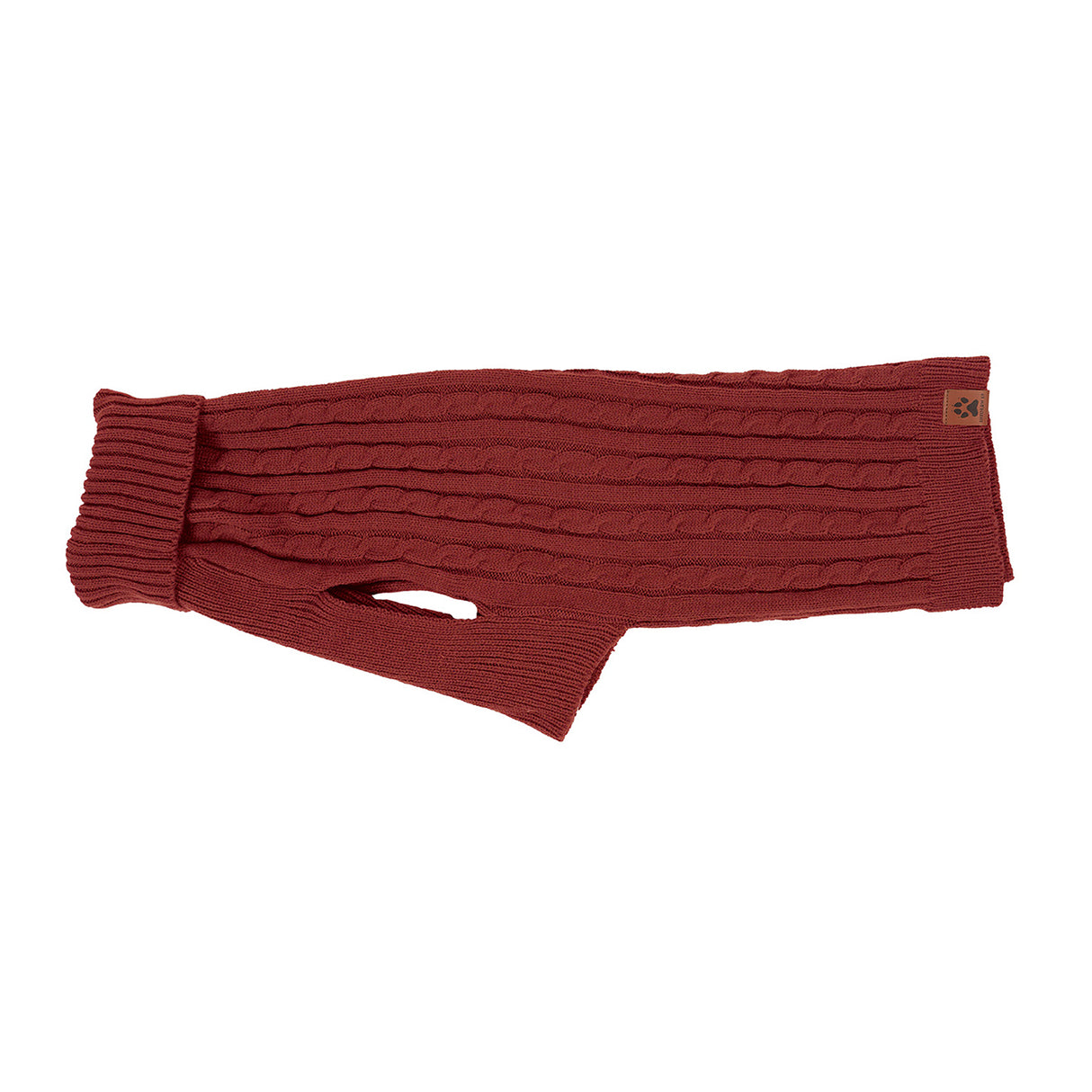 Shedrow K9 Brentwood Pull en tricot torsadé pour chien Plus
