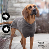 Shedrow K9 Brentwood Cable Knit Dog Sweater Plus