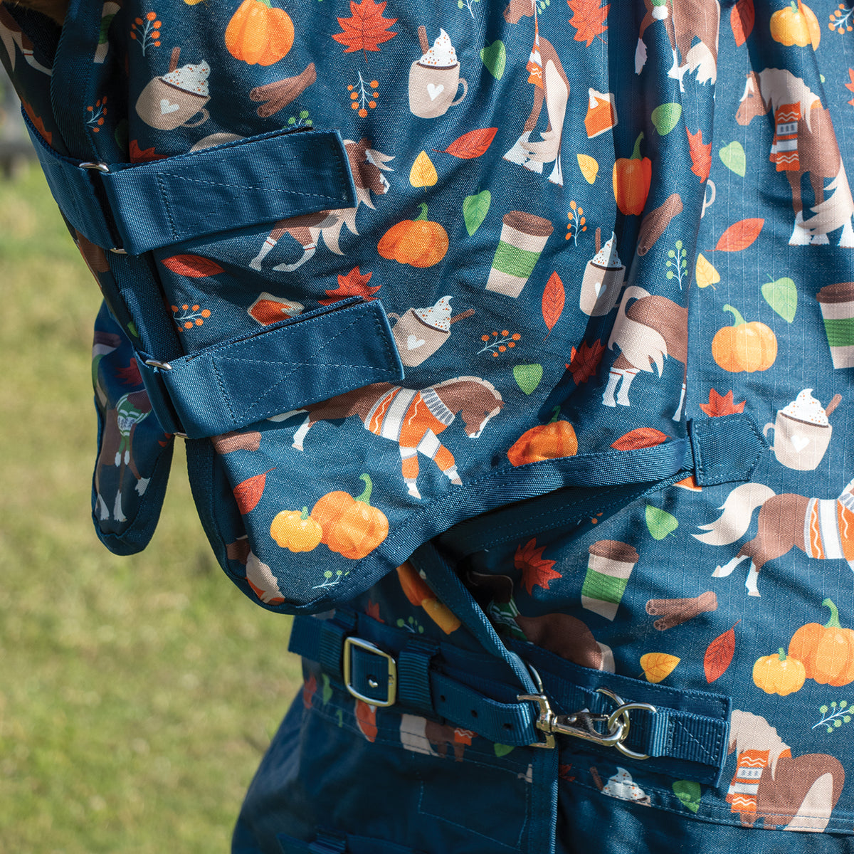 Pumpkin Spice Ponies x Supra Full Neck Rainsheet 0 g