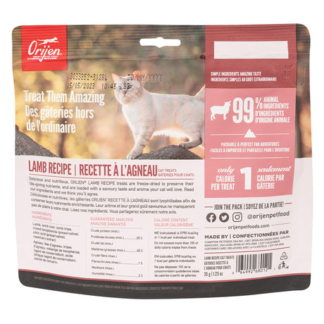 Orijen Freeze Dried Cat Treat Lamb 35 g