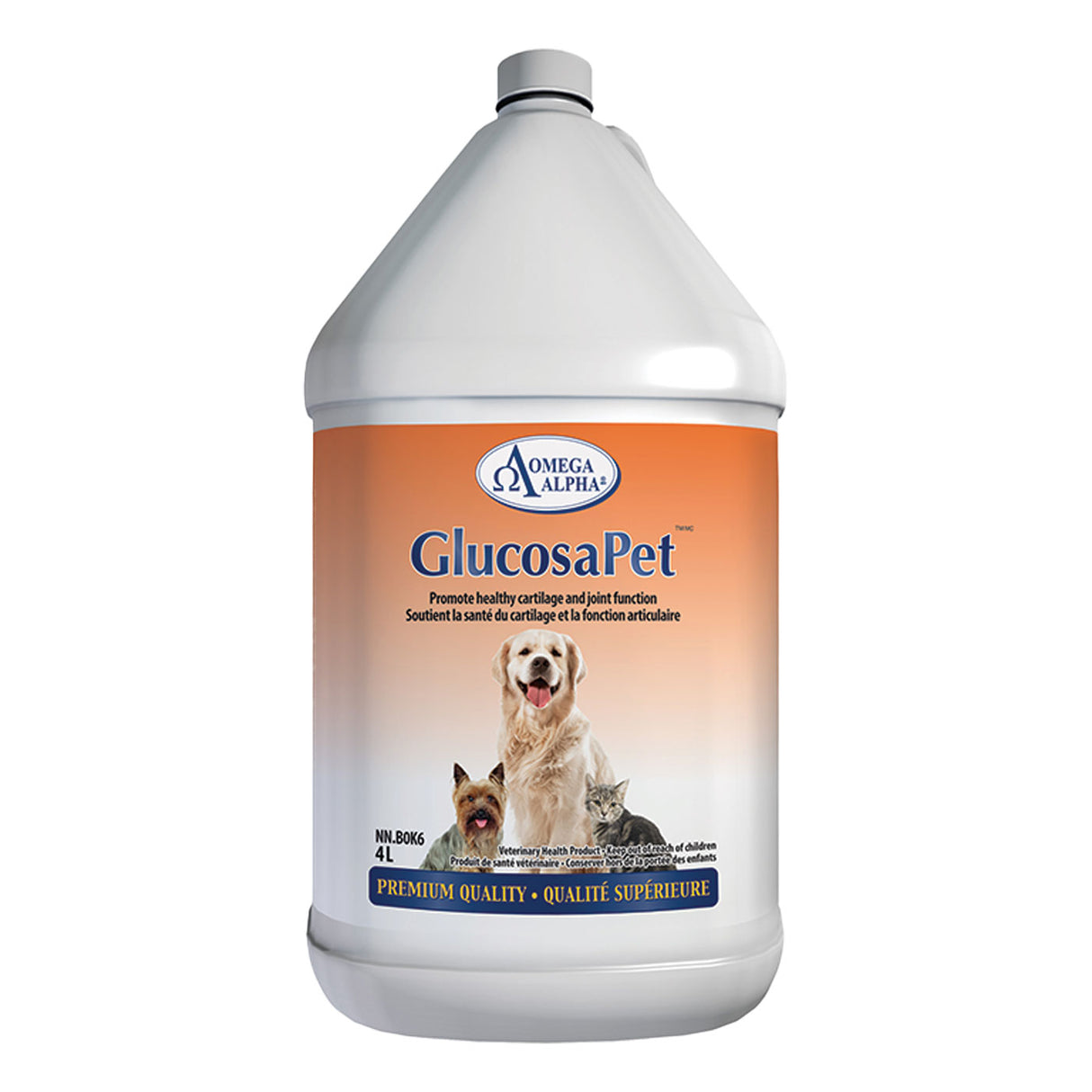 Omega Alpha Canine GlucosaPet 4 L