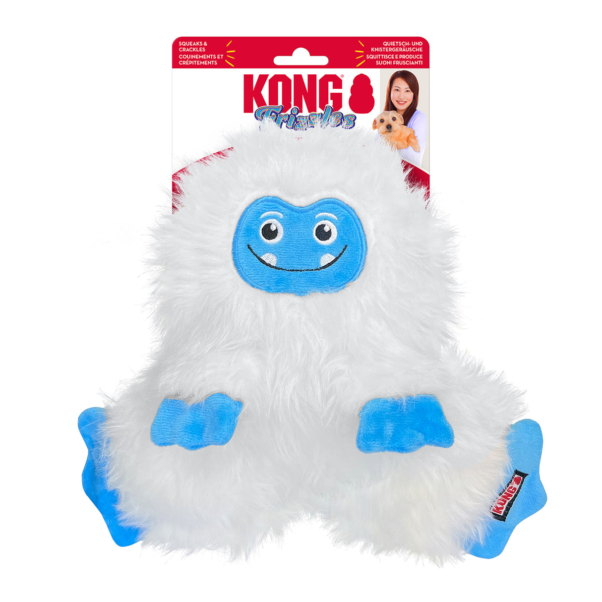Kong Holiday Frizzles Yéti