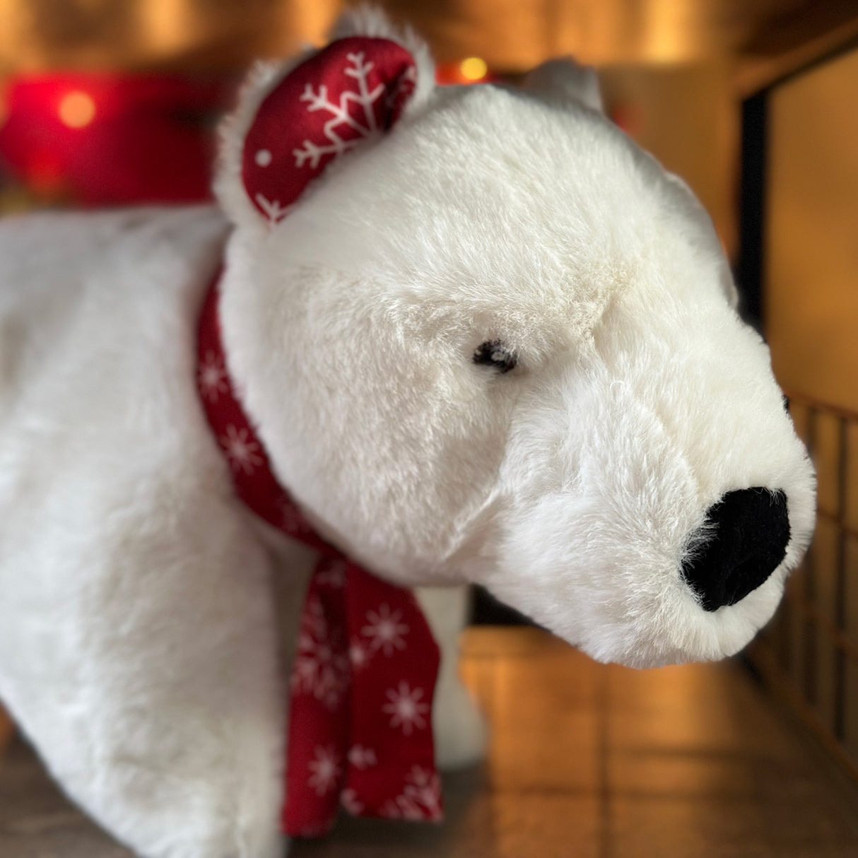 Hugglehounds Squooshie Snowy Polar Bear