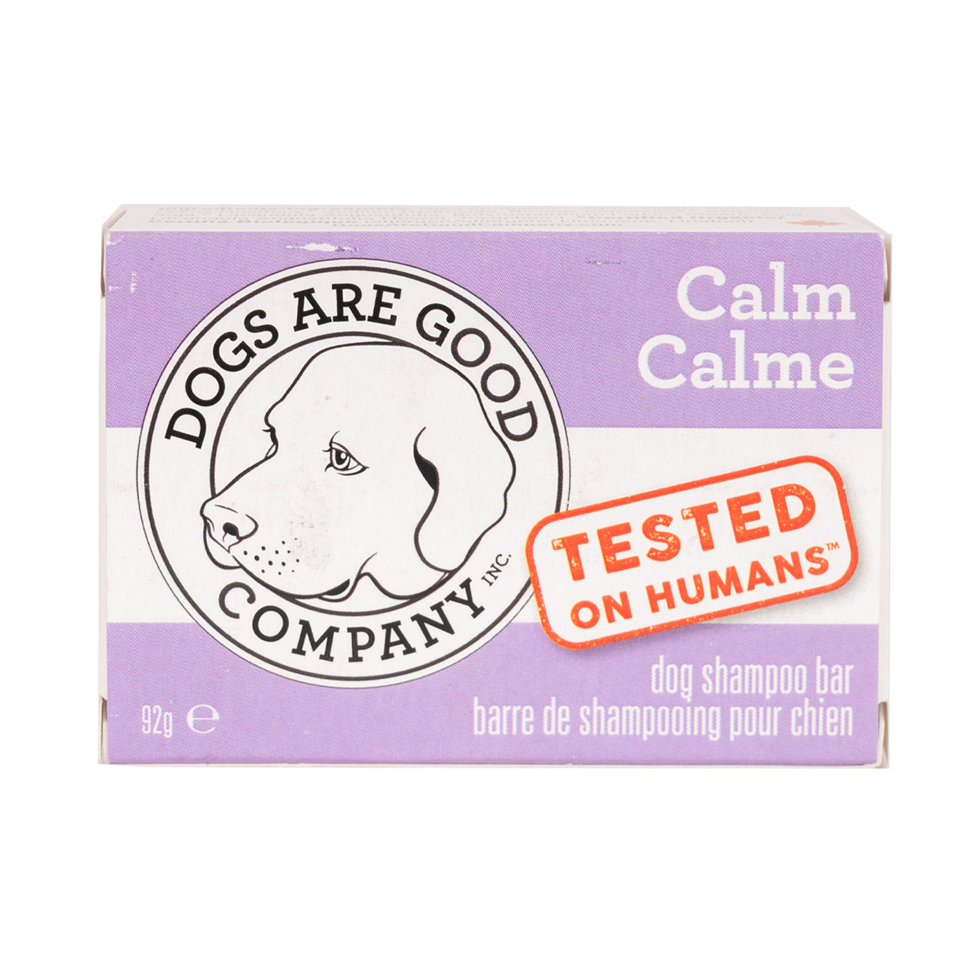 Dogs Are Good Co. Calm Lavender Shampoo Bar 92 g Greenhawk Equestrian Sport