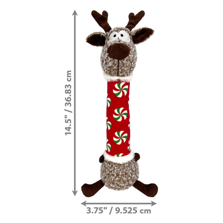 Kong Holiday Shakers Luvs Reindeer - Medium