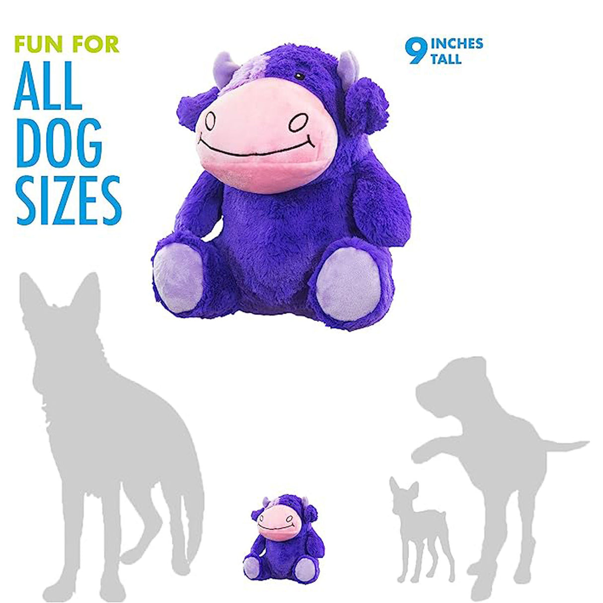 Hero Dog Toy Chuckles Cow 2.0
