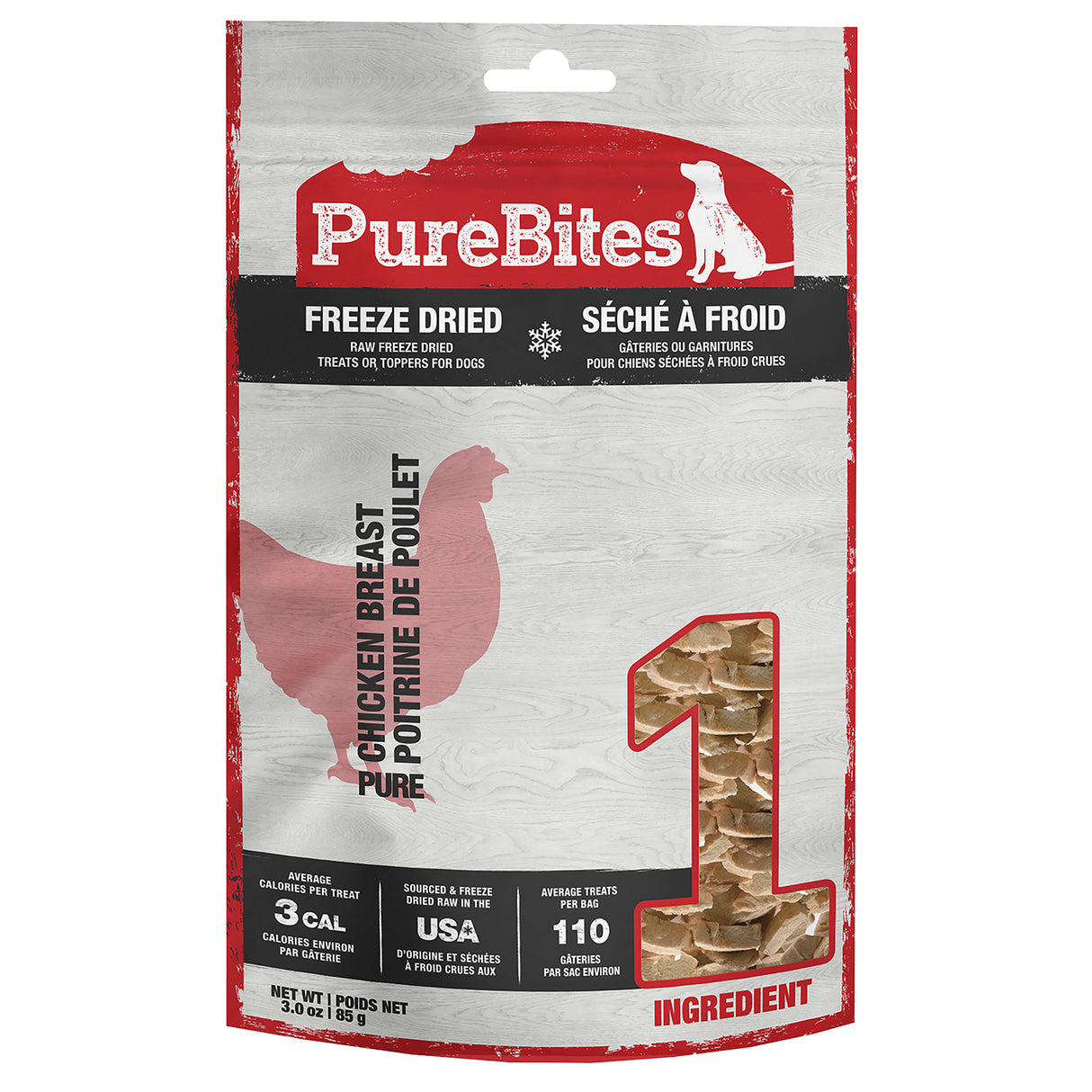 Poulet lyophilisé PureBites 85 g