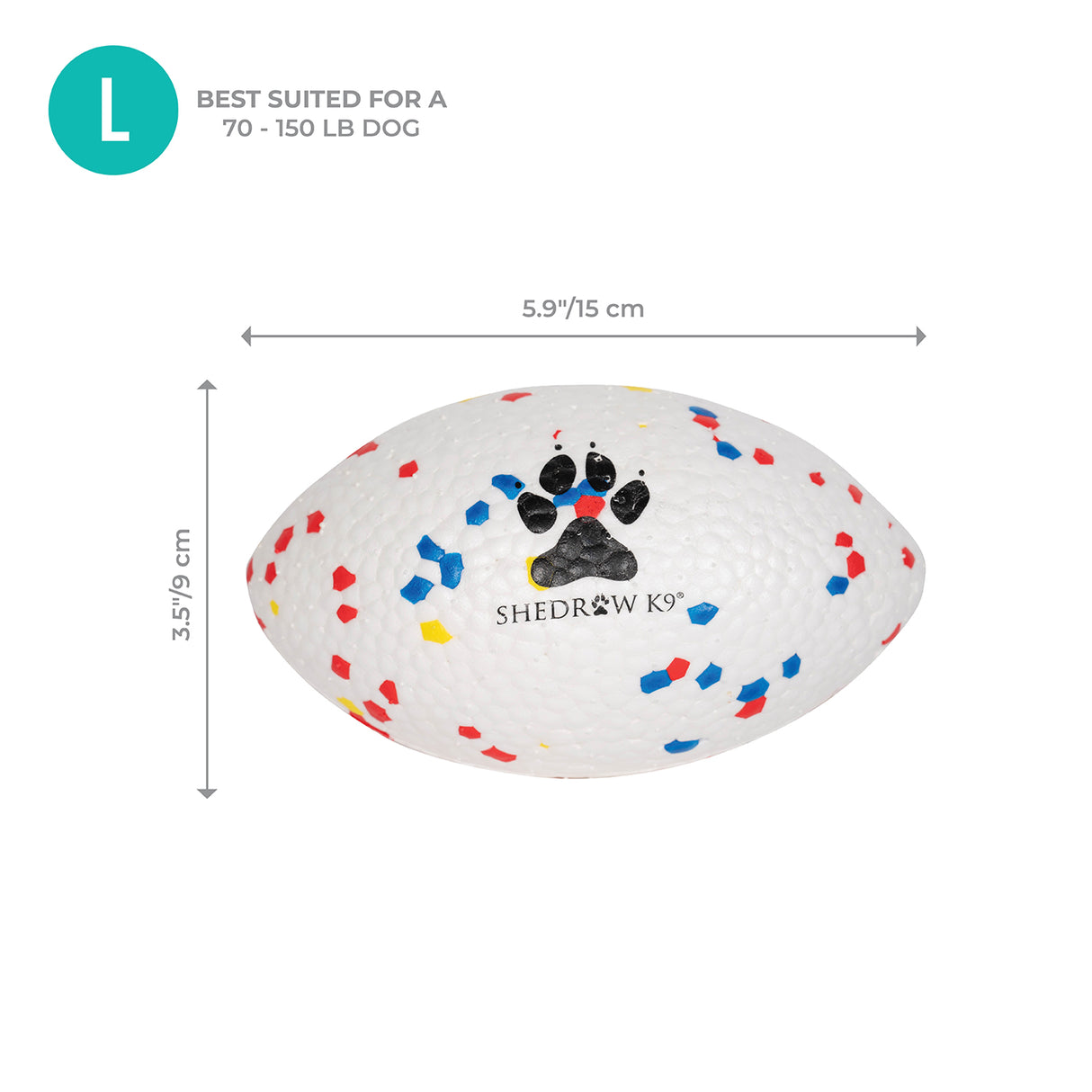 Ballon de football Shedrow K9 FlexiPlay
