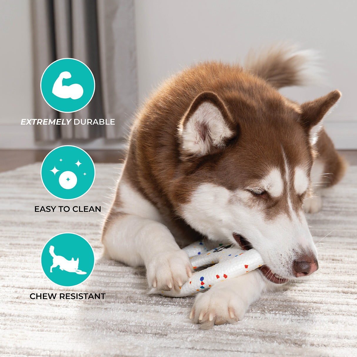 Jeu de tir à la corde et au lancer Shedrow K9 FlexiPlay ReGen