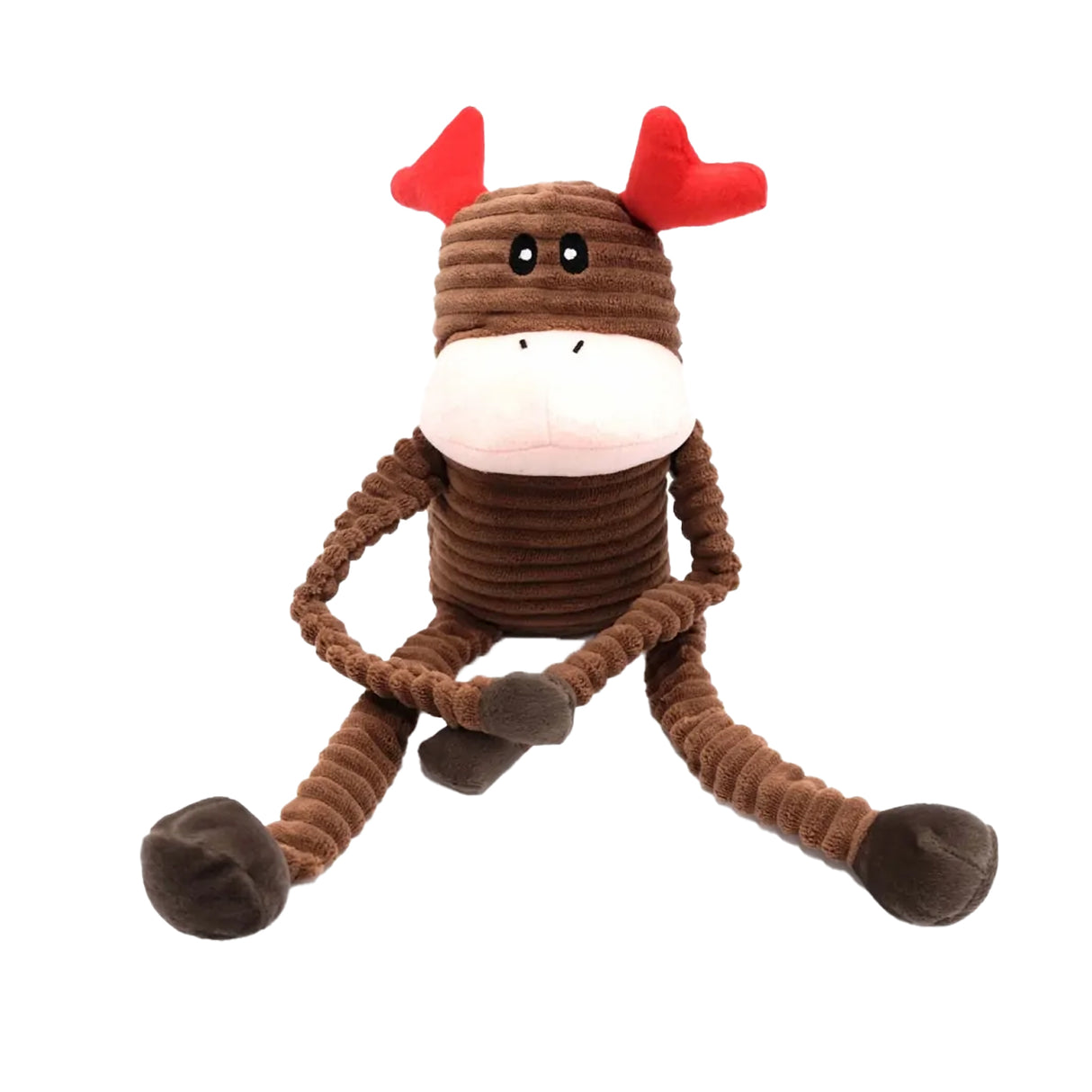ZippyPaws Holiday Crinkle Reindeer