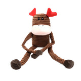ZippyPaws Holiday Crinkle Reindeer