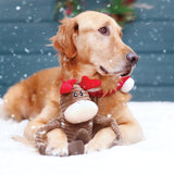 ZippyPaws Holiday Crinkle Reindeer