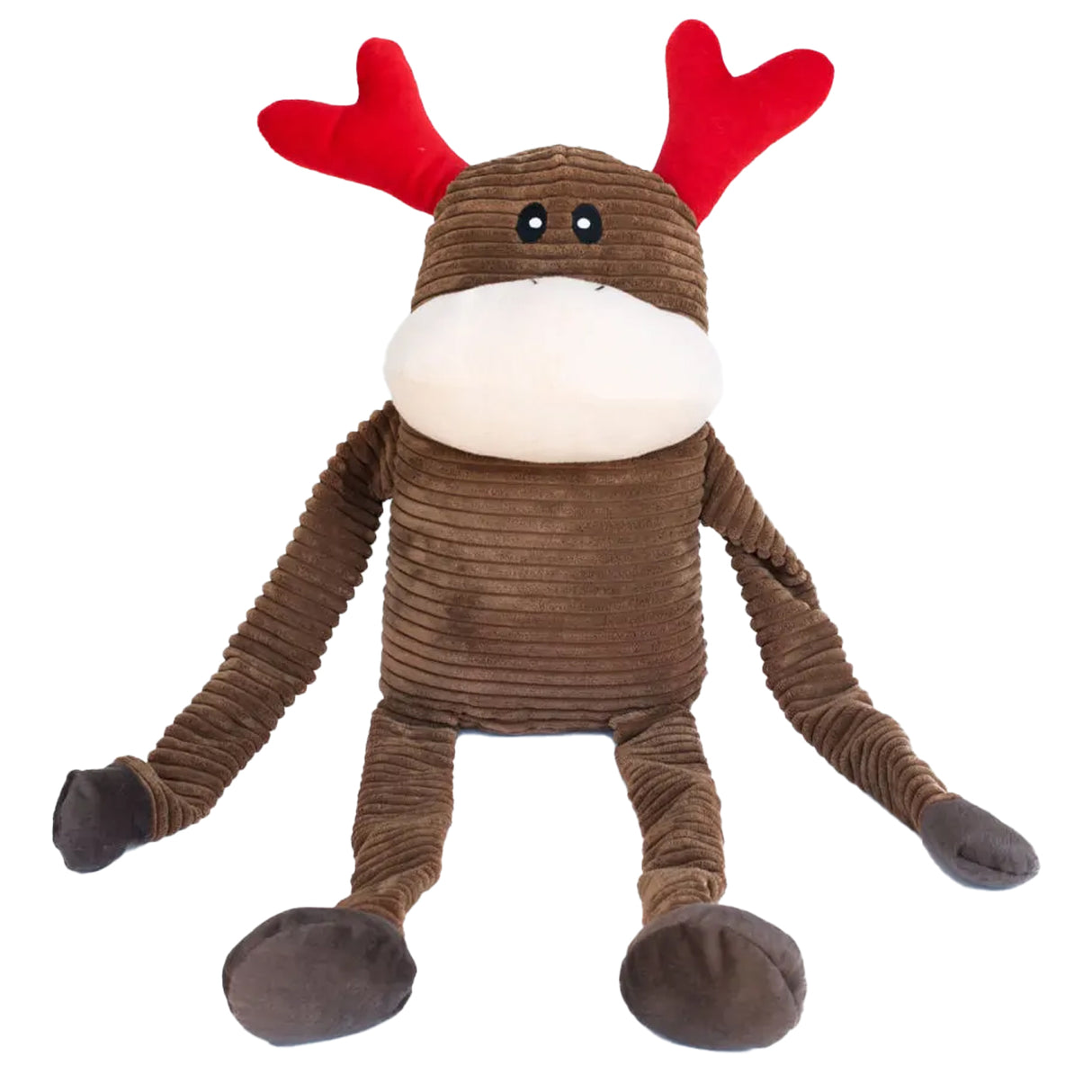 ZippyPaws Holiday Crinkle Reindeer