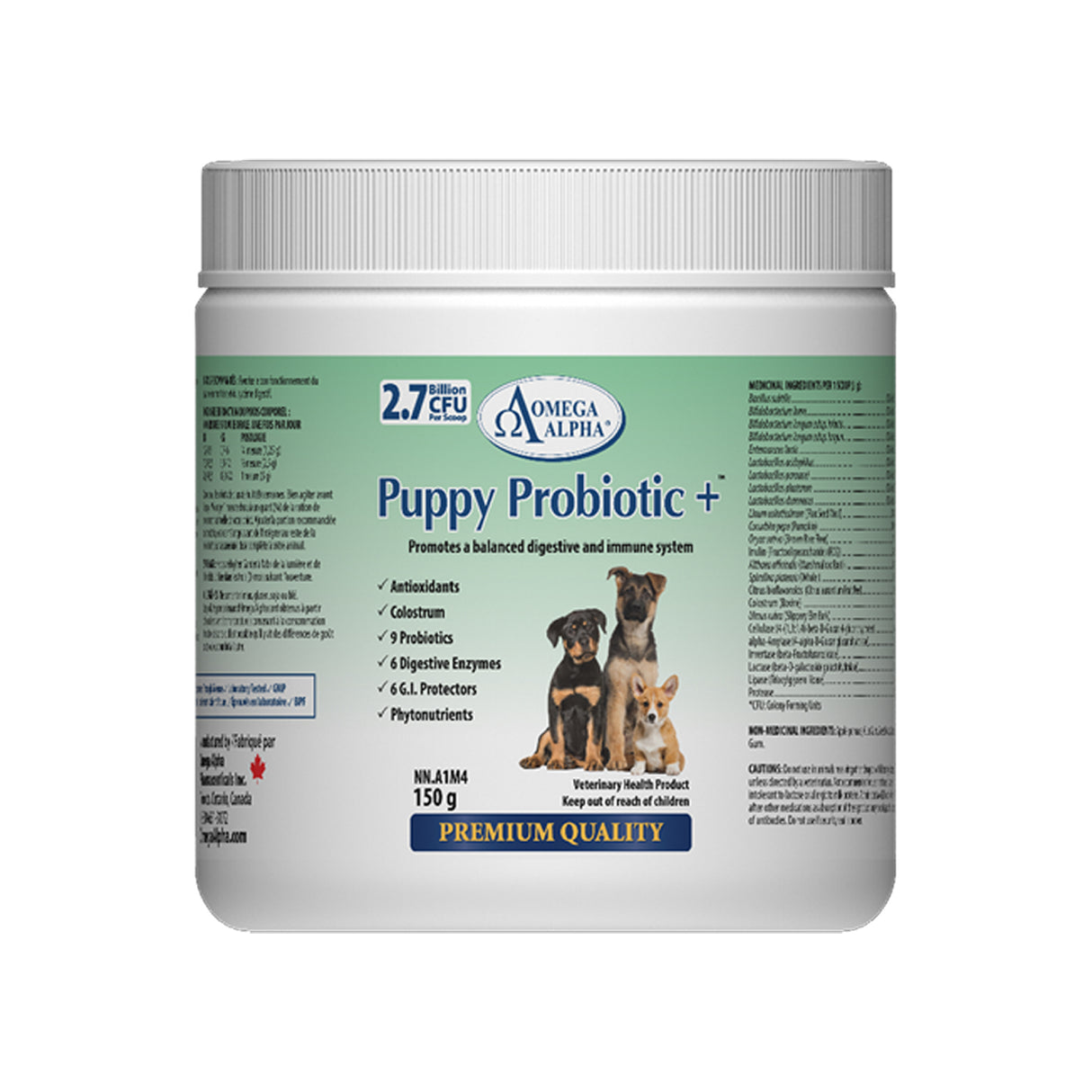 Omega Alpha Puppy Probiotic + 150 g