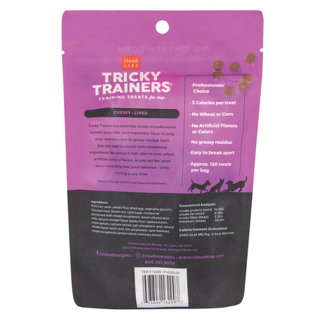 Cloud Star Tricky Trainers Chewy Liver 5 oz.