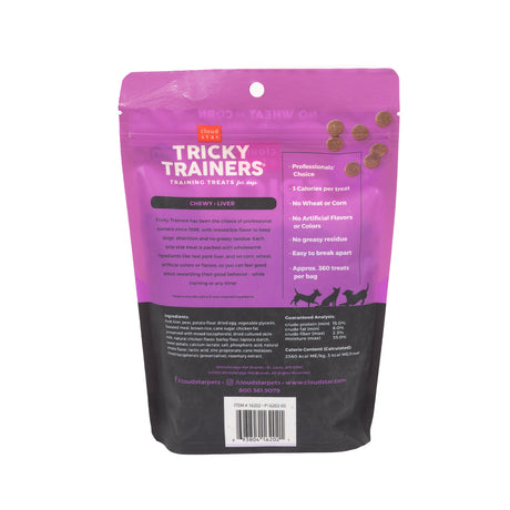 Cloud Star Tricky Trainers Chewy Liver 14 oz.