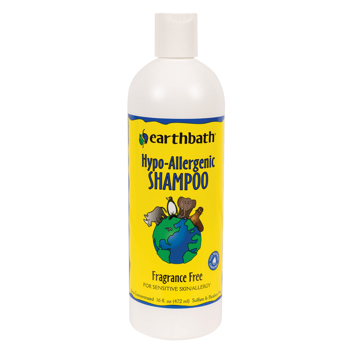 Shampooing hypoallergénique Earthbath 472 mL