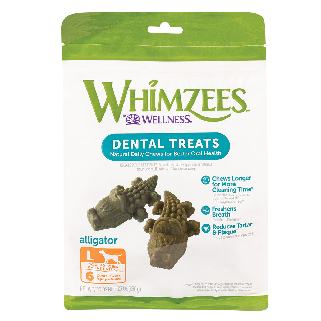 Whimzees Alligator Value Pouch