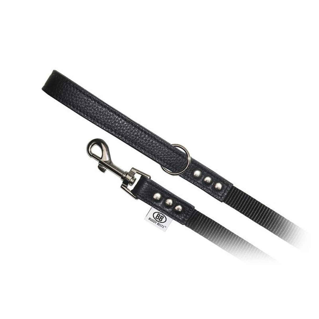 Buddy Belt Accent Leather et Nylon Laisse 1-2 po. x 4 pi.