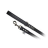 Laisse Buddy Belt en nylon avec accents en cuir – 1,3 cm x 1,2 m