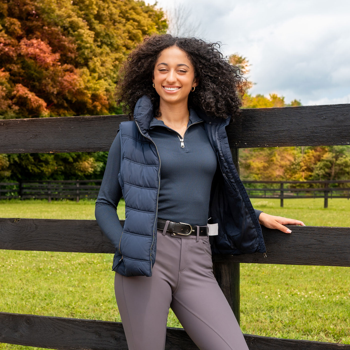 他の人はこちらも検索 TemTeq Matty Sport Equestrian Greenhawk – Vest トップス