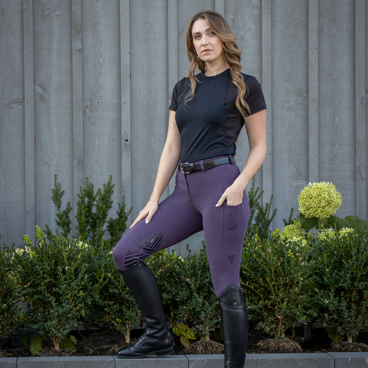 Pantalon d’équitation Elation Red Label Sport à siège européen