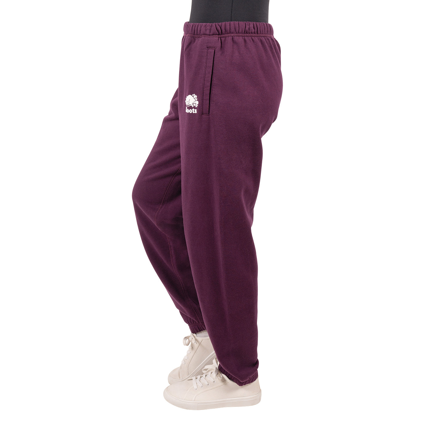 Roots purple sweatpants sale