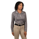 Chemise performance Elisa à fermeture quart de zip TemTeq