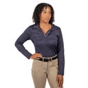 Chemise performance Elisa à fermeture quart de zip TemTeq