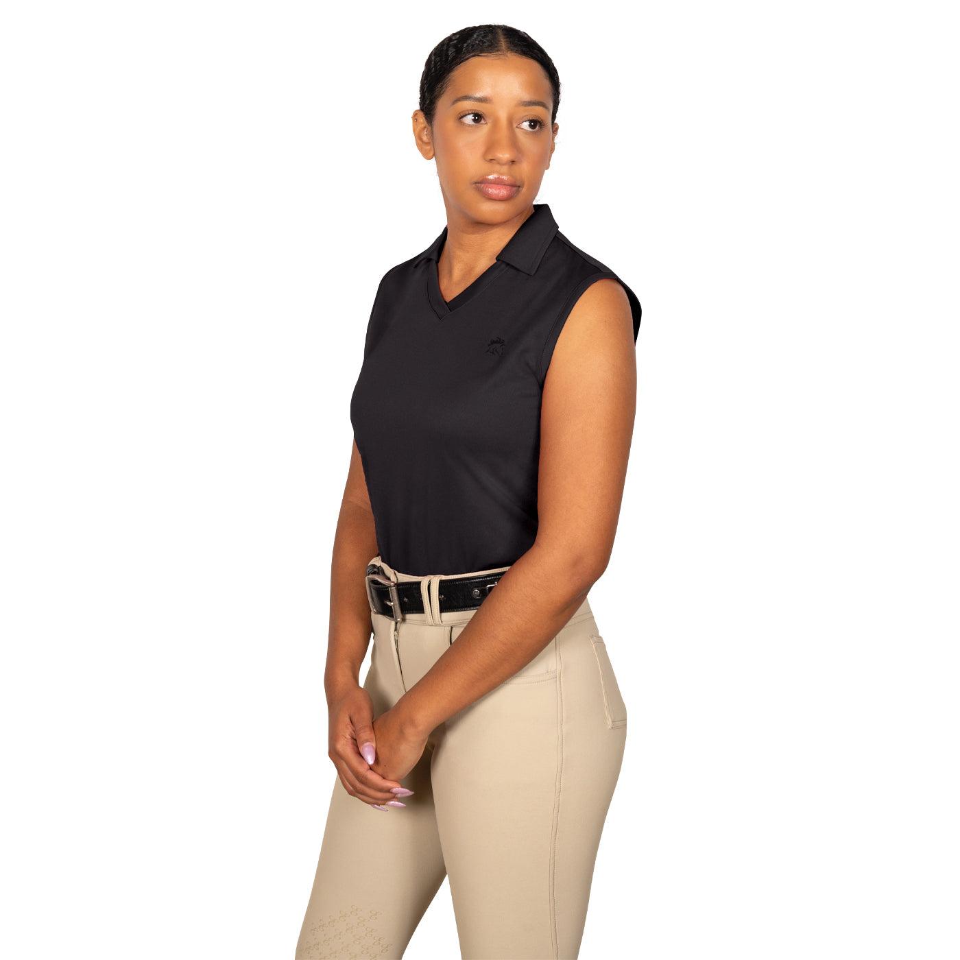 TemTeq Finley Sleeveless Functional Polo – Greenhawk Equestrian Sport