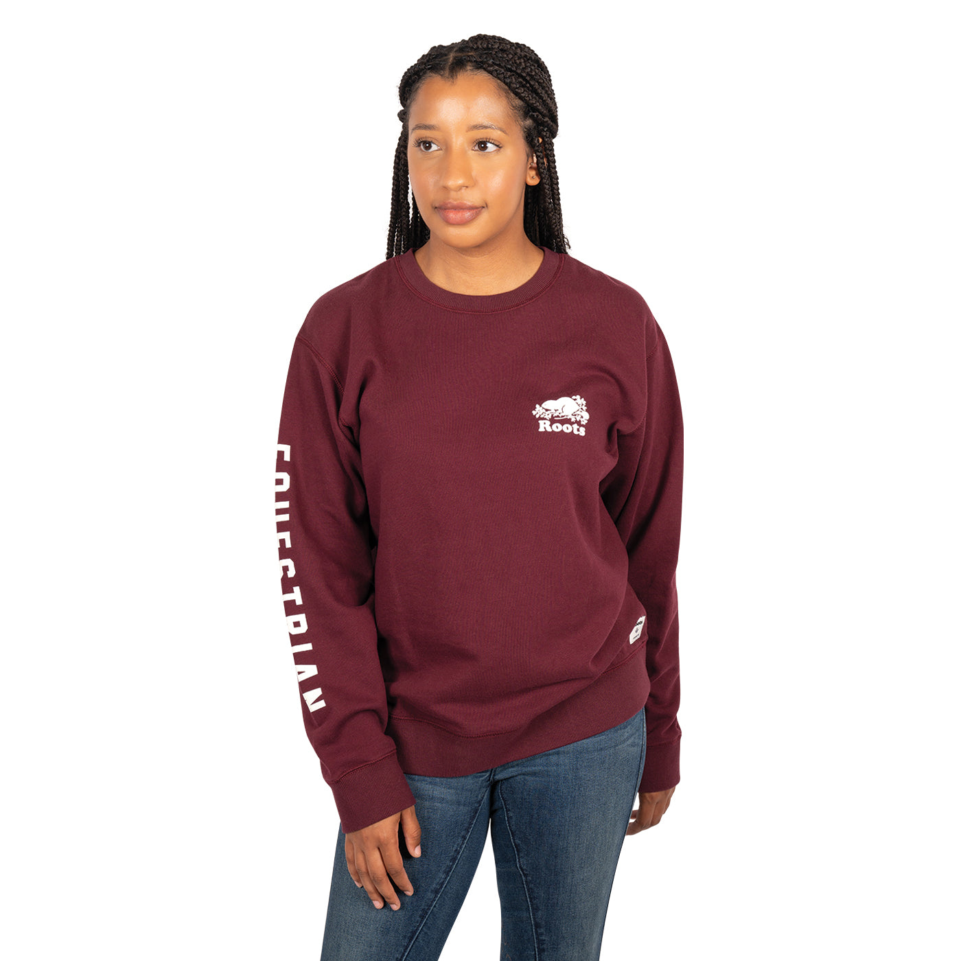 Roots cheap crewneck sweatshirt