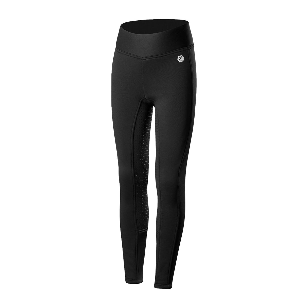 Horze Active Silicone Full Seat Winter Tights - Kids'