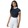 Chemise de concours Olivia LeMieux à manches courtes